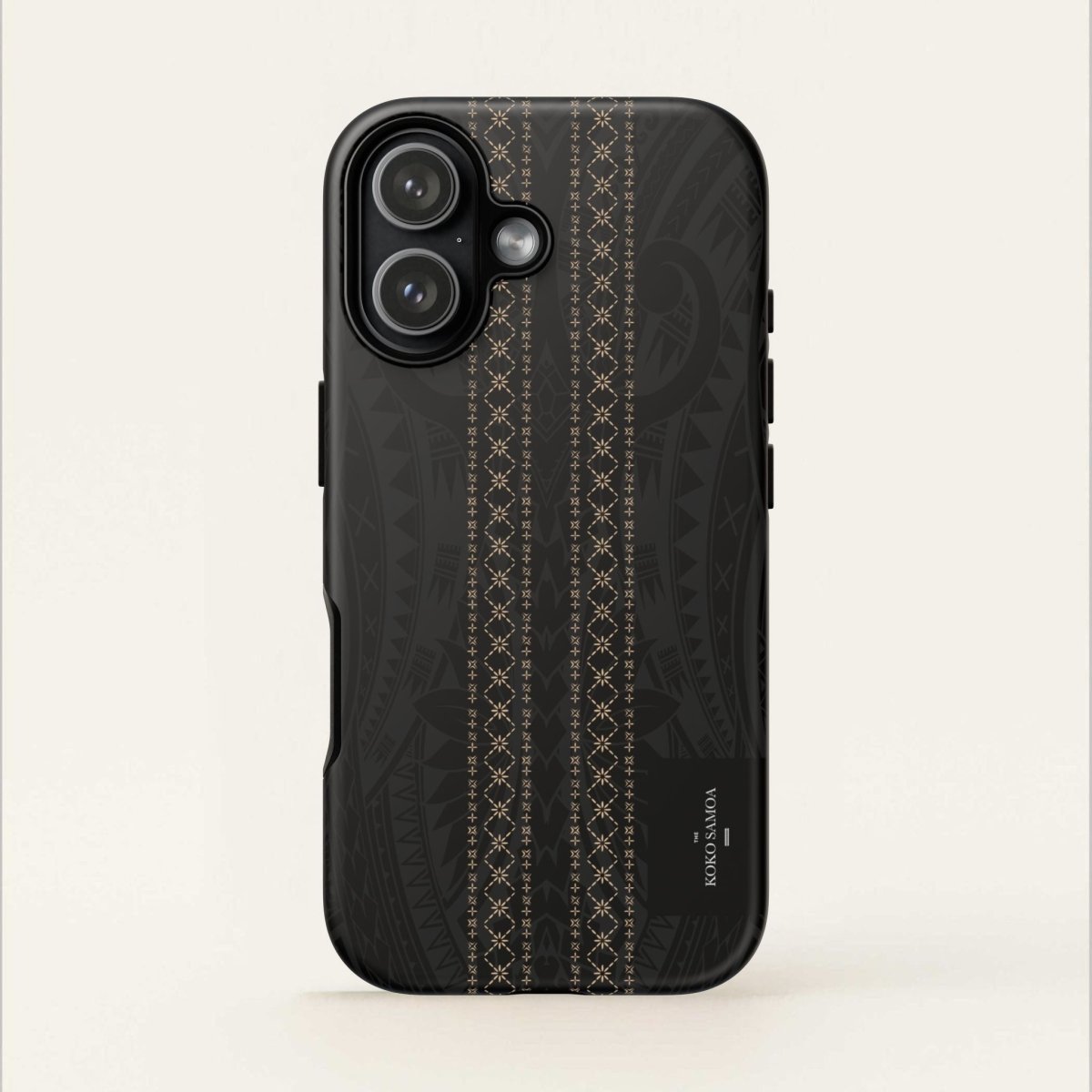WOYC Tough Phone Case Malu design for AU/NZ/USA, durable protective cover with Polynesian-inspired artwork.