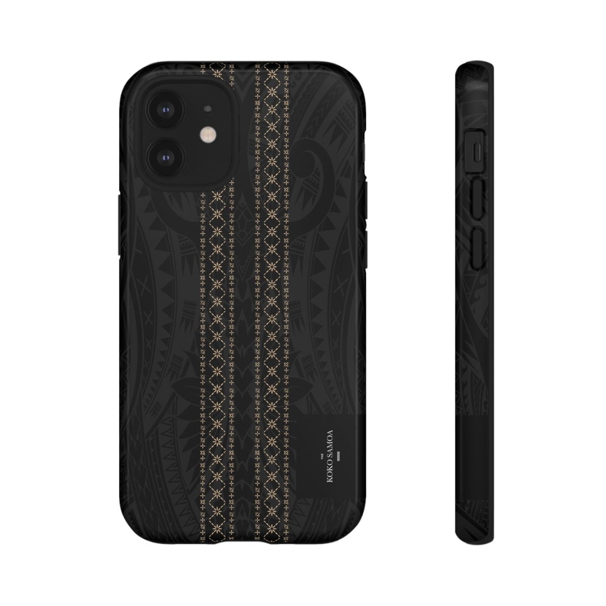 Tough Phone Case Malu design for AU/NZ/USA, durable protective cover with Polynesian-inspired pattern.
