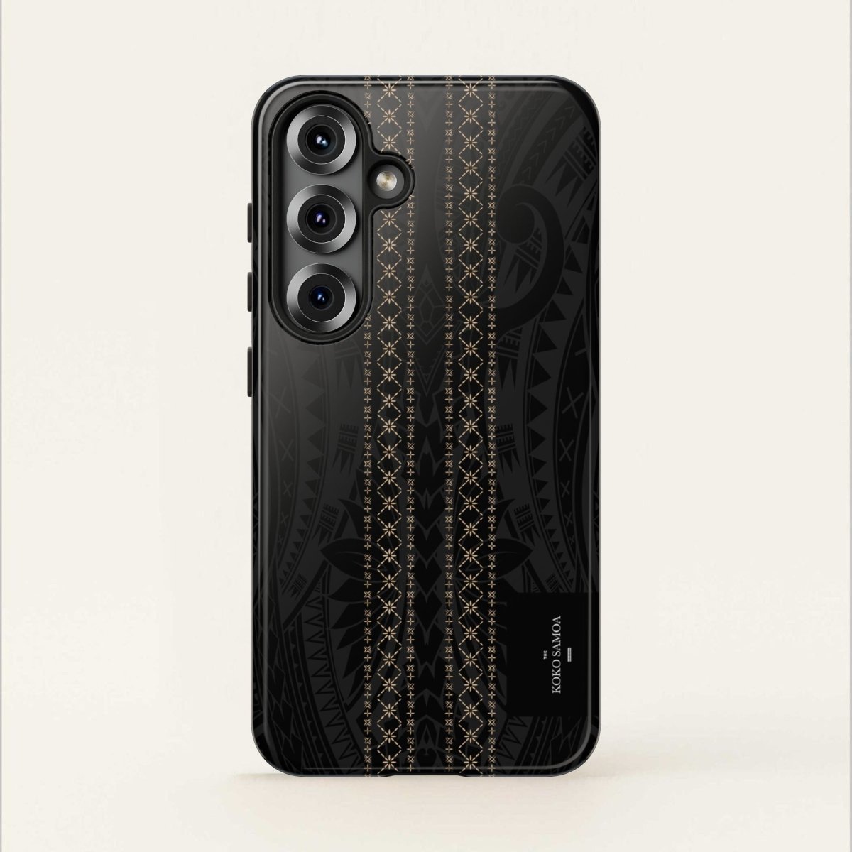 WOYC Tough Phone Case Malu featuring Koko Samoa design, durable protective cover for smartphones in AU/NZ/USA.