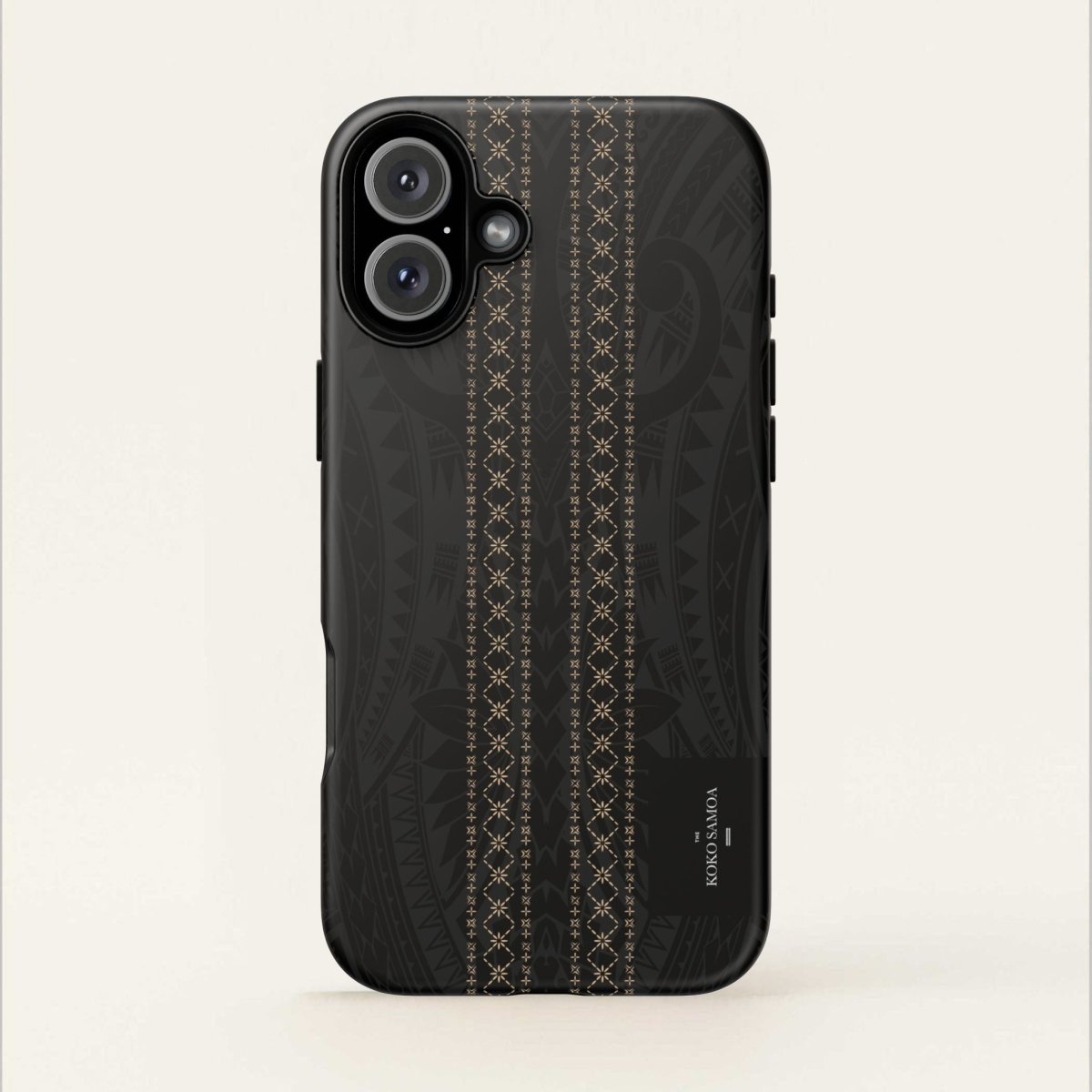 WOYC Tough Phone Case Malu with Samoa Koko Samoa design, durable protective cover for smartphones in AU, NZ, and USA.