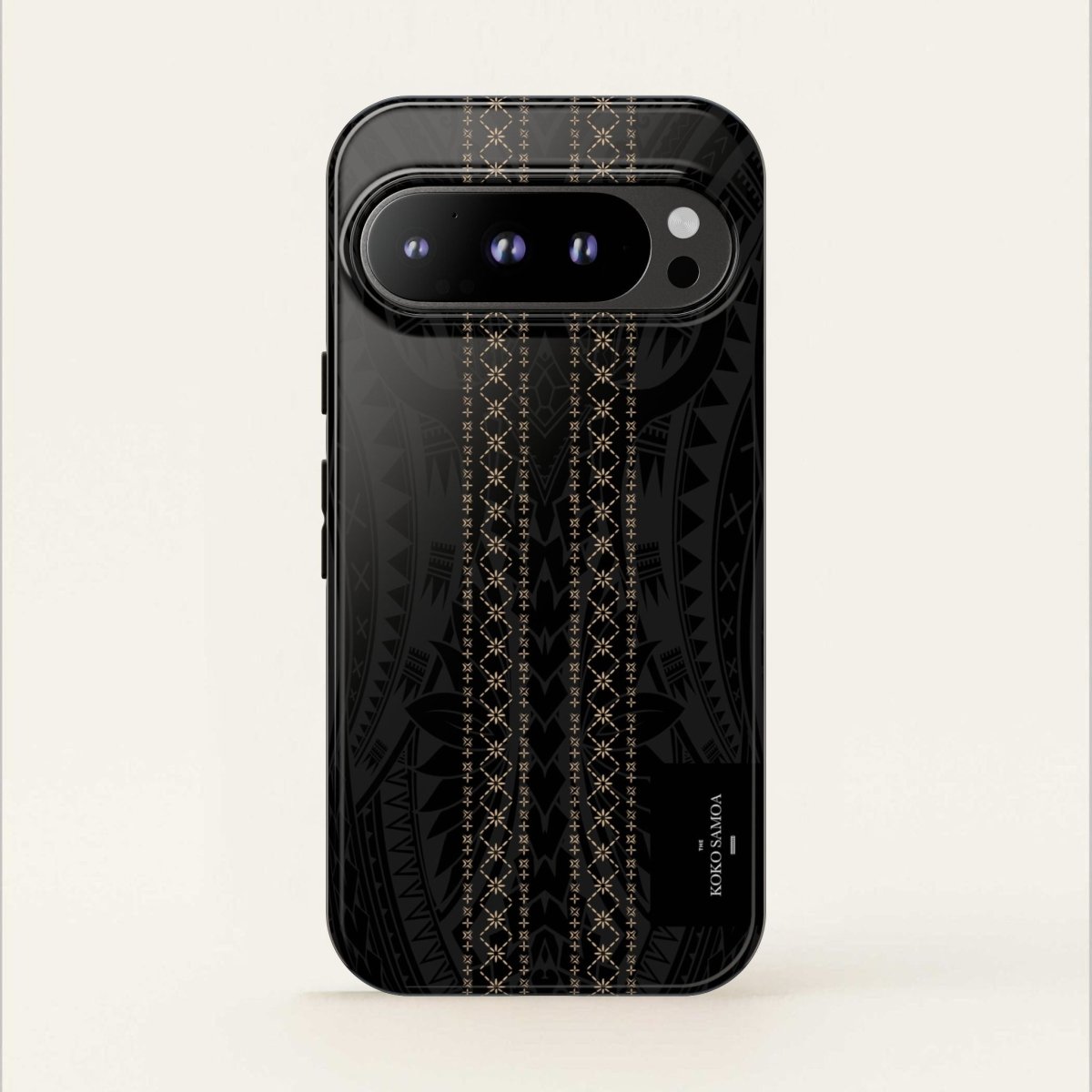 WOYC Tough Phone Case Malu design for AU/NZ/USA, durable protective case with Samoa-inspired artwork and vibrant colors.