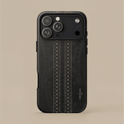 Durable Tough Phone Case Malu with Koko Samoa design for AU/NZ/USA, protects smartphone with vibrant cultural artwork.