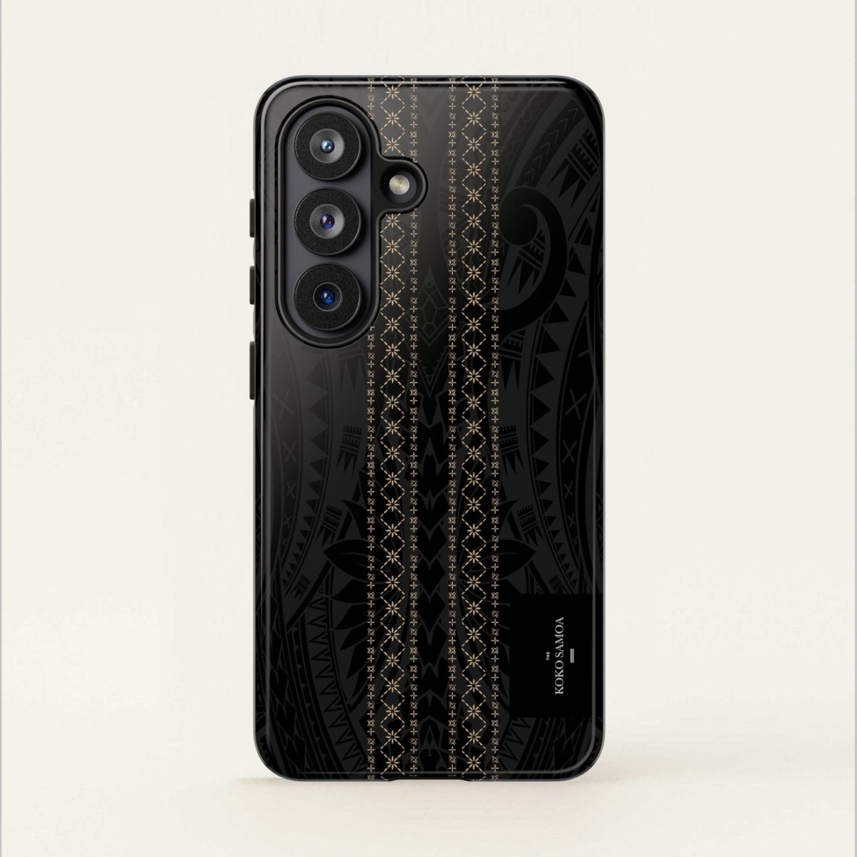 WOYC Tough Phone Case Malu design for AU/NZ/USA, featuring vibrant Samoa-inspired artwork and durable protection.
