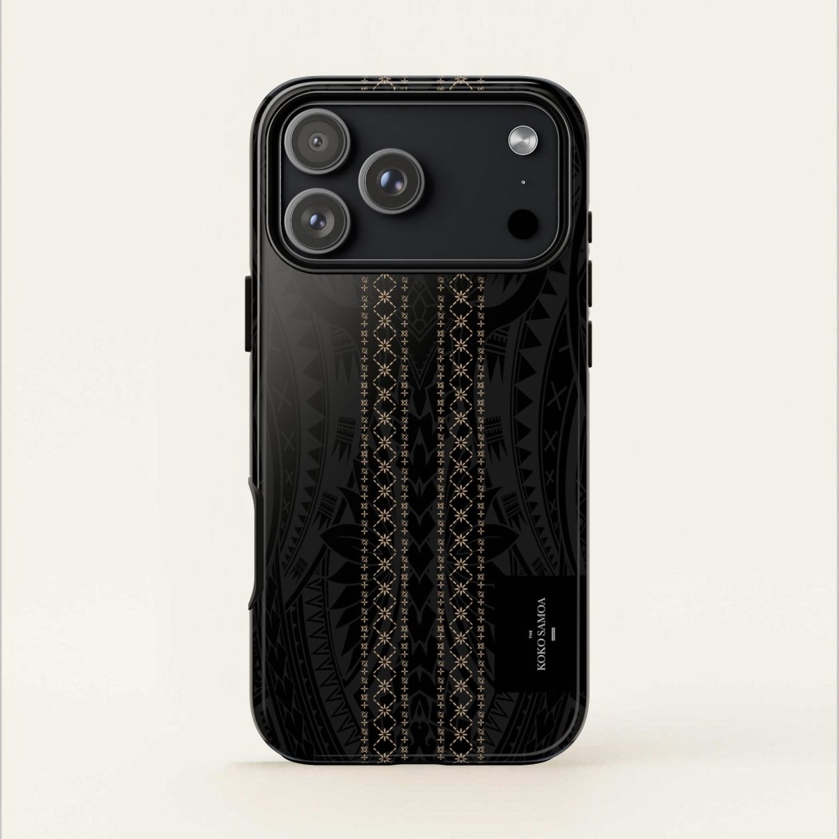 WOYC Tough Phone Case Malu design for AU/NZ/USA, durable protective case with Samoa-inspired artwork for iPhone or Android.