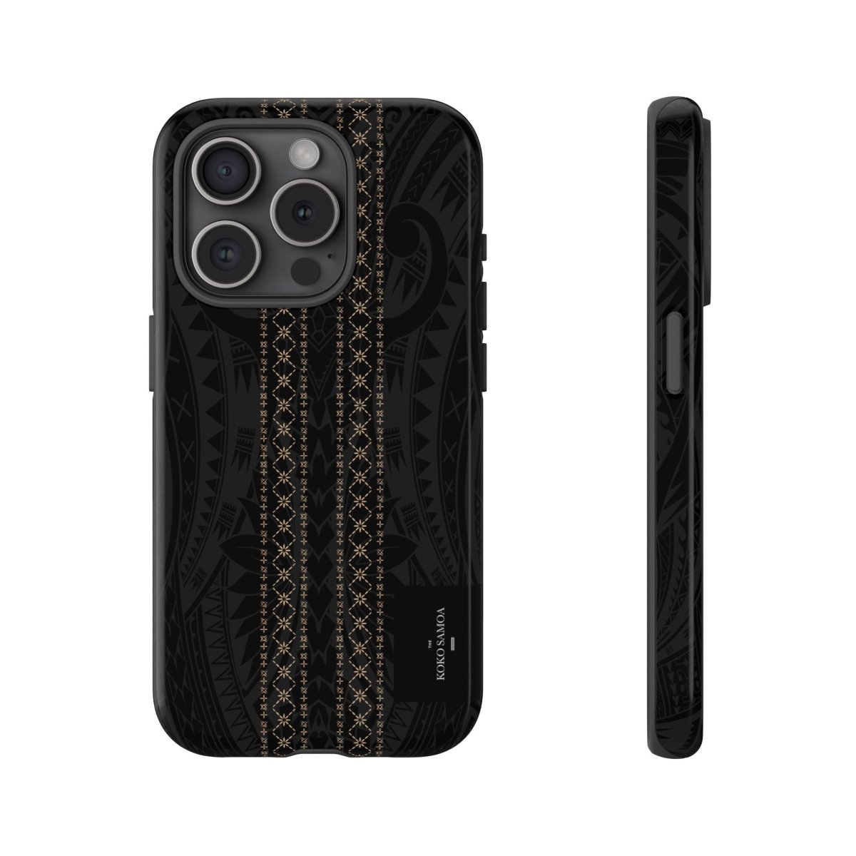 WOYC Tough Phone Case Malu featuring Koko Samoa design, durable protection for smartphones in AU, NZ, and USA.