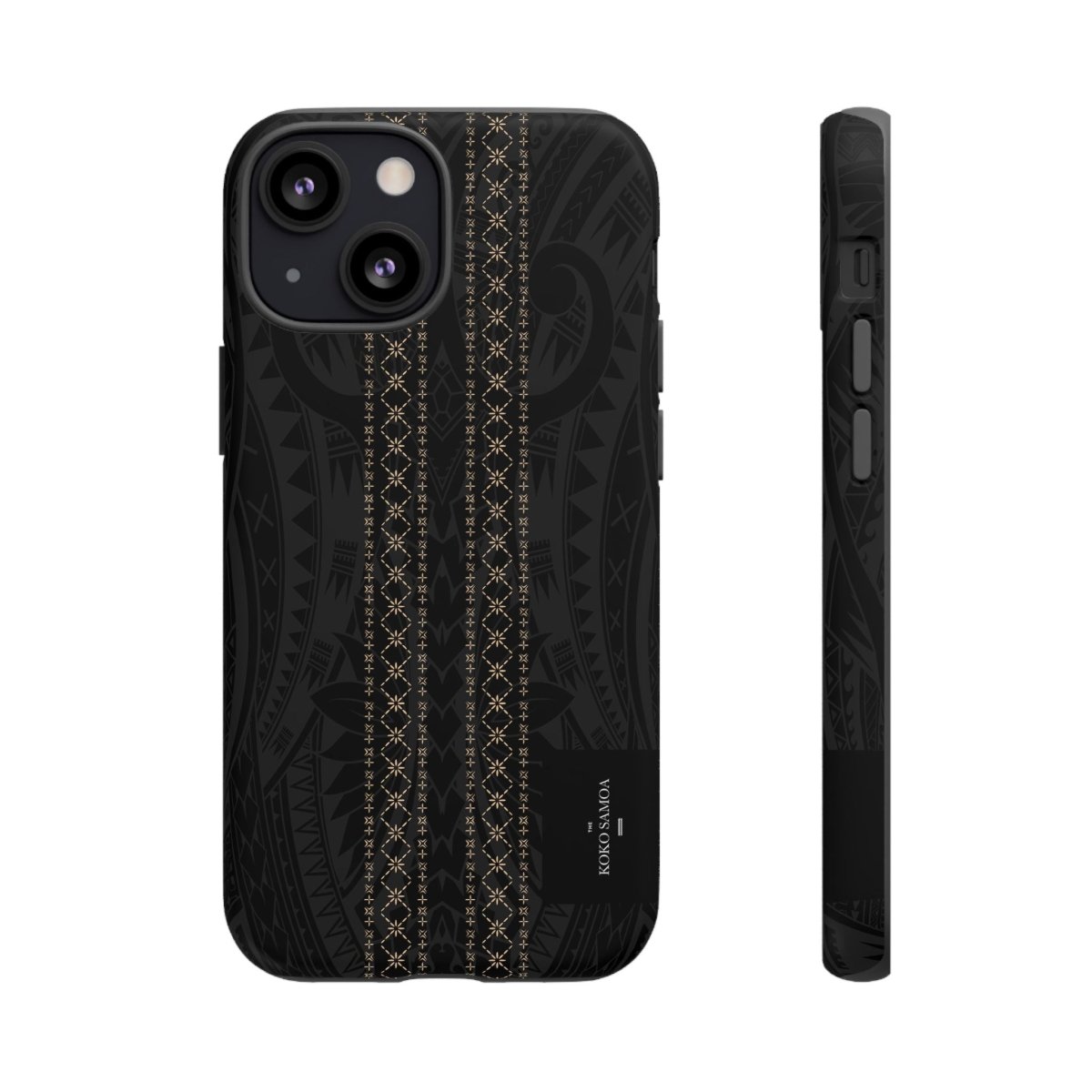 Tough Phone Case Malu design for AU/NZ/USA, featuring a durable protective shell with vibrant Samoan-inspired artwork.