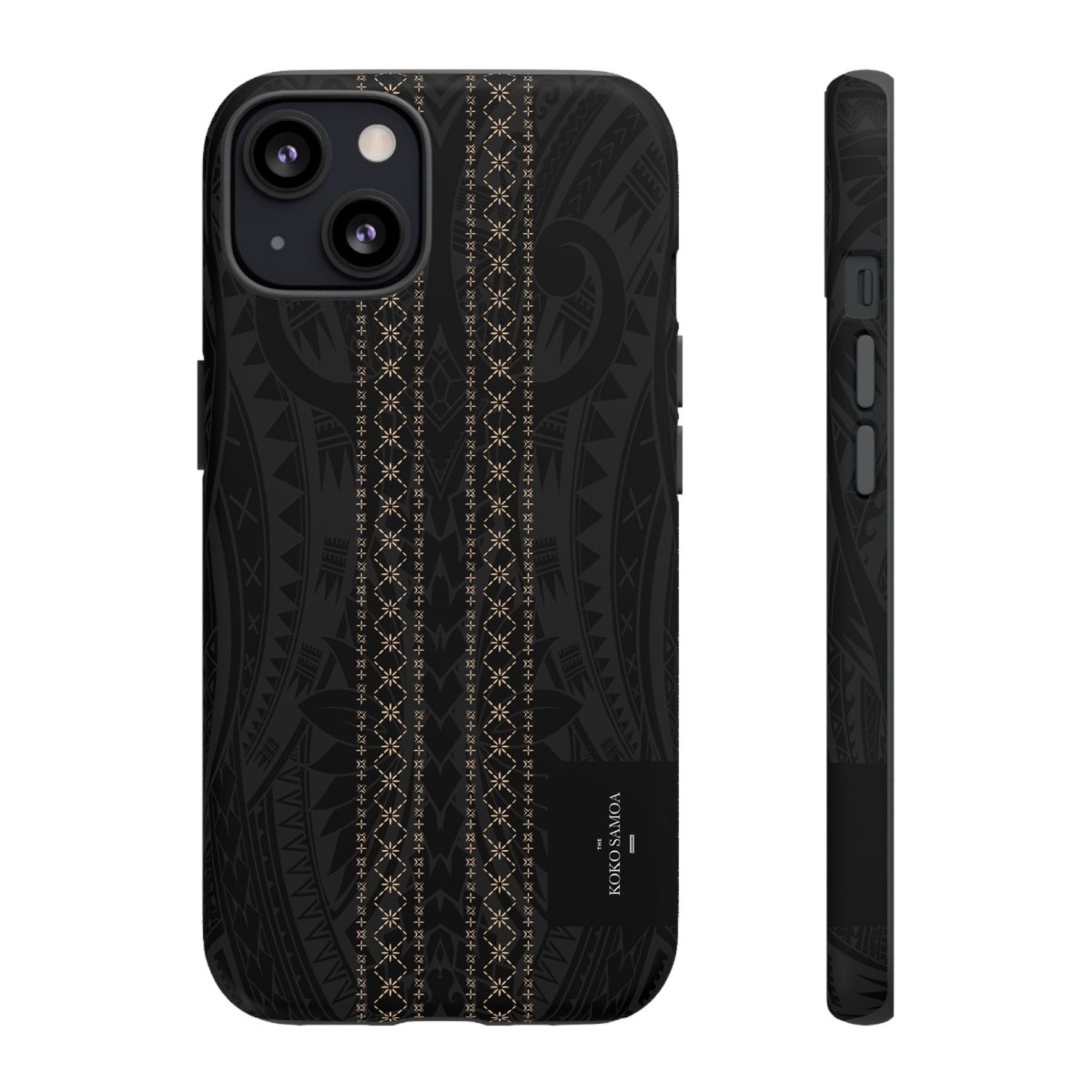Tough Phone Case Malu design for AU/NZ/USA, durable protective case with vibrant Samoa-inspired artwork.