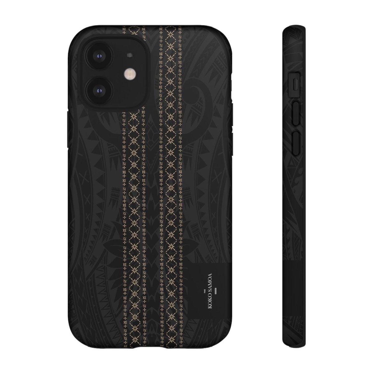 Tough Phone Case Malu with Samoa Koko design for AU, NZ, and US models, featuring durable protection and tropical artwork.