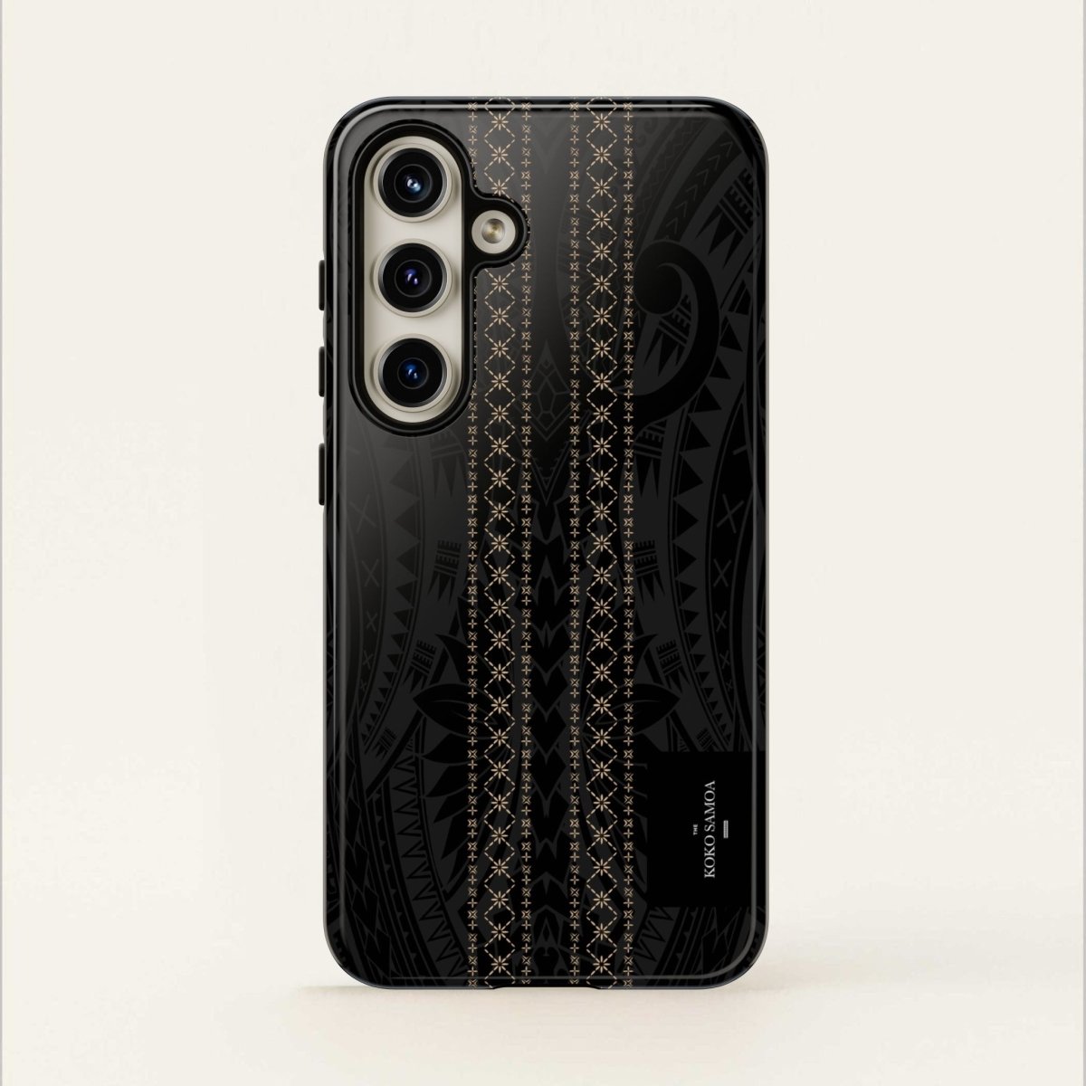 WOYC Tough Phone Case Malu design for AU/NZ/USA, featuring vibrant Samoan-inspired artwork on durable protective case.