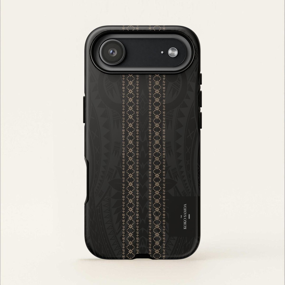 WOYC Tough Phone Case Malu design for AU/NZ/USA, durable protective case with Samoa-inspired artwork for iPhone or Android.