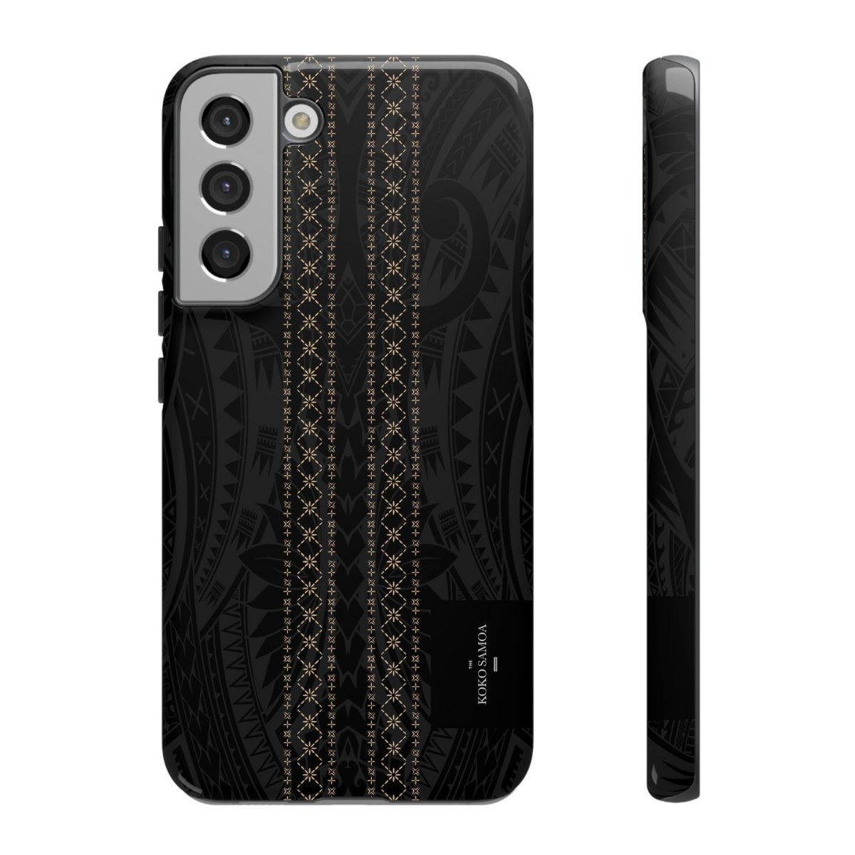 WOYC Tough Phone Case Malu design for AU/NZ/USA, durable protective case with Polynesian-inspired artwork.