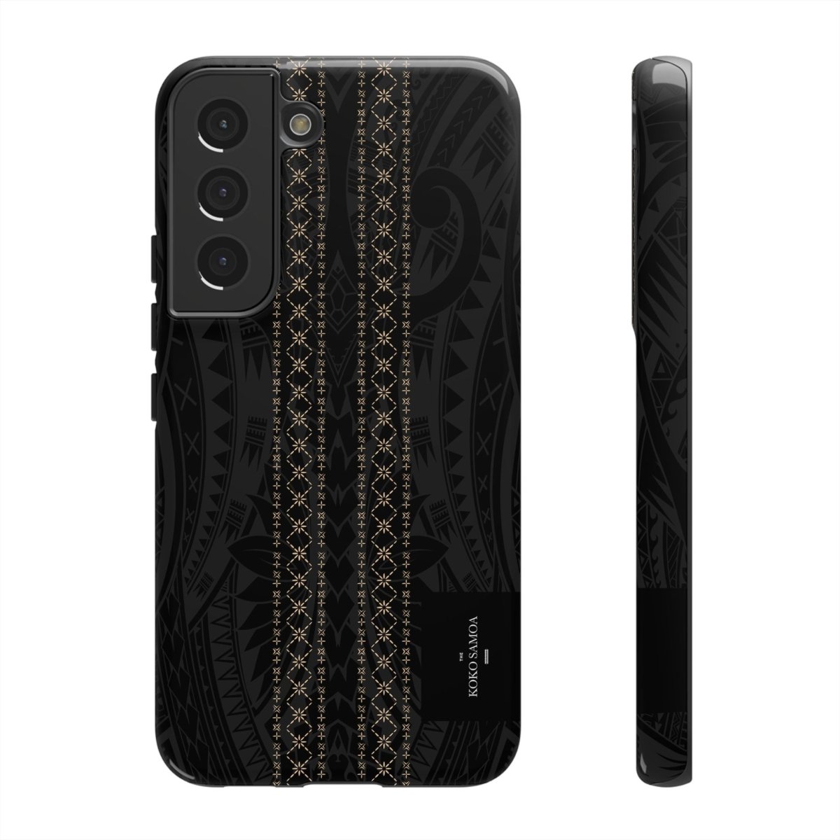 WOYC Tough Phone Case Malu featuring Koko Samoa design, durable protective cover for smartphones in AU, NZ, and USA.