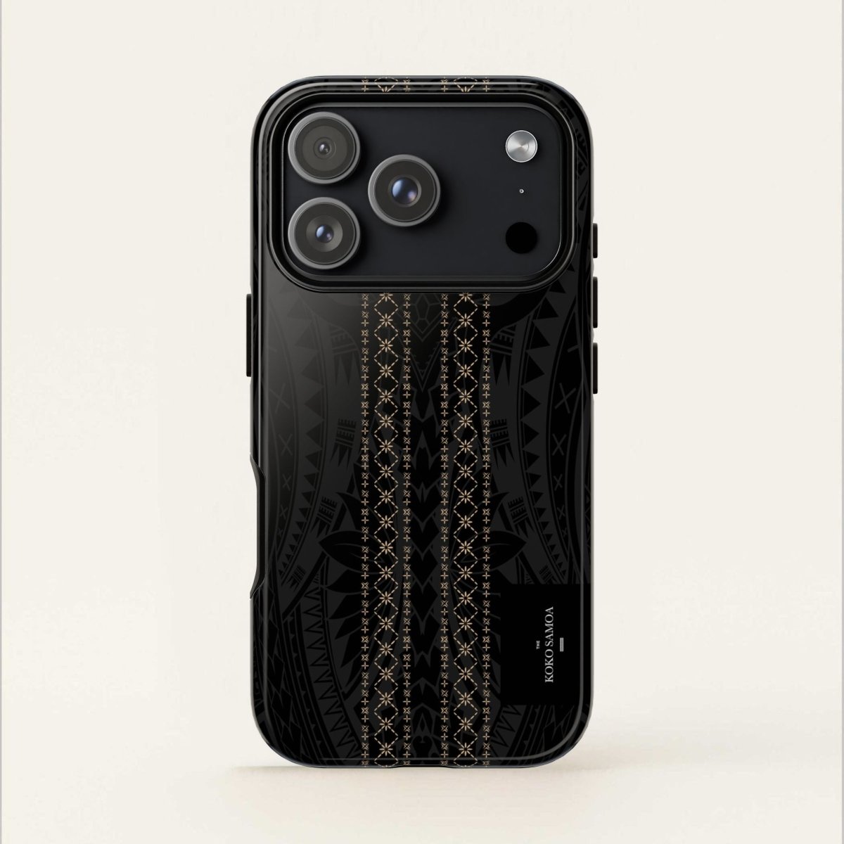 WOYC Tough Phone Case Malu design for AU/NZ/USA, durable protective case with vibrant Koko Samoa artwork.