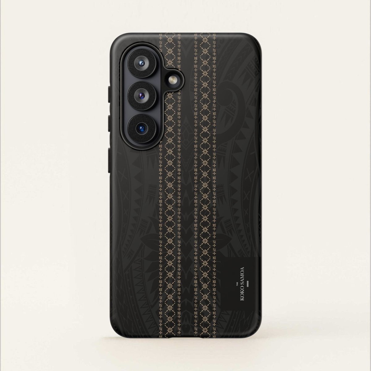 WOYC Tough Phone Case Malu design for AU/NZ/USA, durable protective case with Polynesian-inspired artwork.