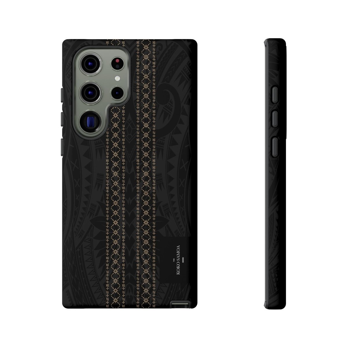 WOYC Tough Phone Case Malu for AU, NZ, and US, featuring a vibrant Koko Samoa design on durable protective cover.