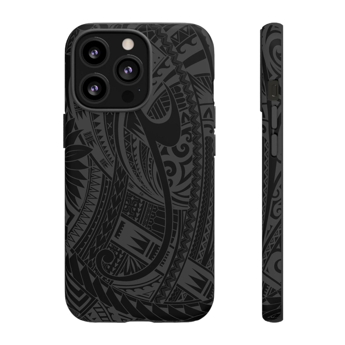 Warrior tough phone case for AU/NZ/USA, rugged design with bold pattern, durable protection for smartphones.