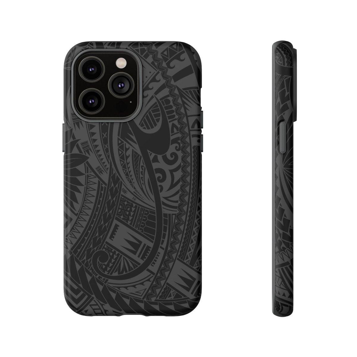 WOYC Tough Phone Case Warrior design for AU/NZ/USA, durable protective case with bold graphic artwork on a smartphone.