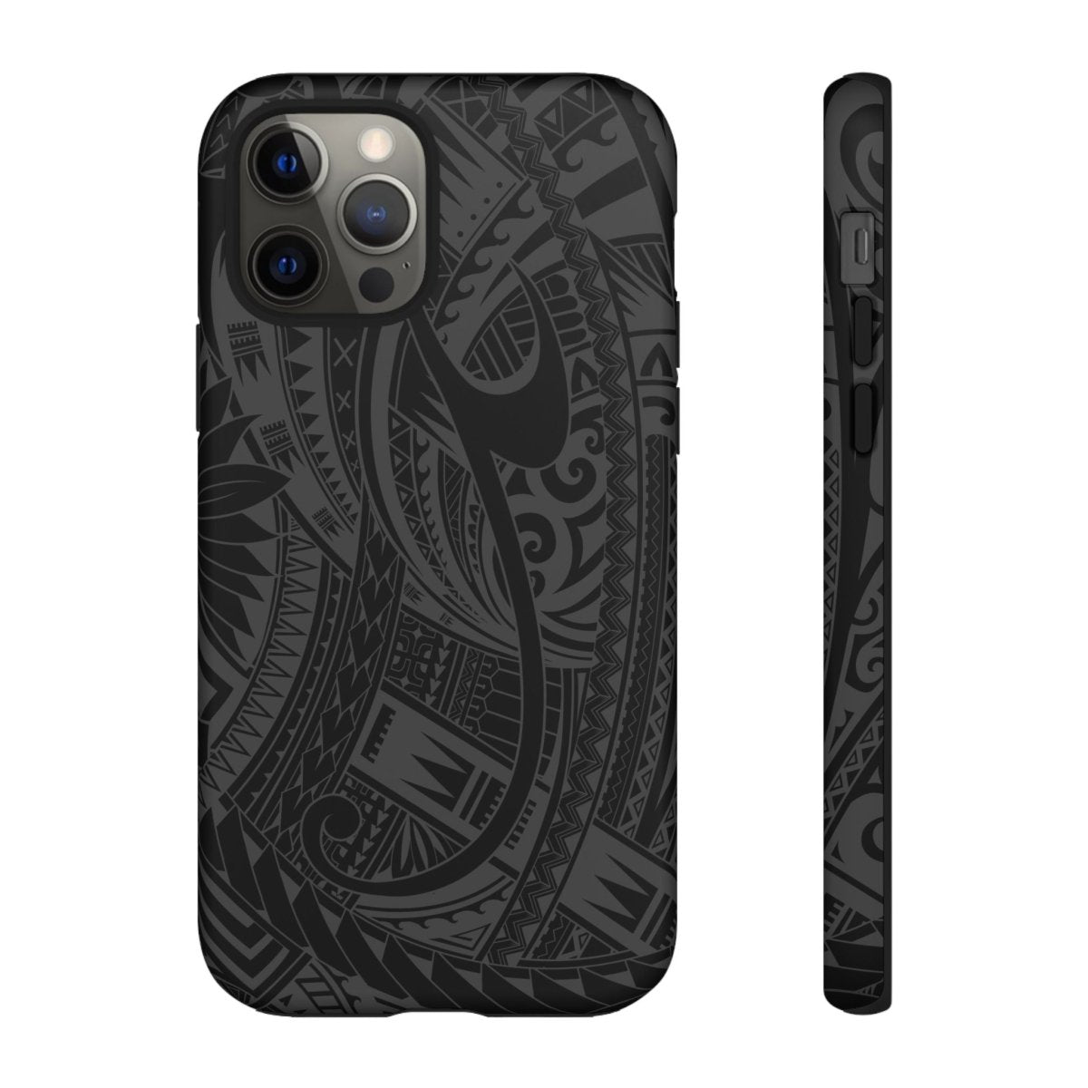 Tough Phone Case Warrior design for AU, NZ, and USA, featuring a bold, rugged style with tribal-inspired artwork.