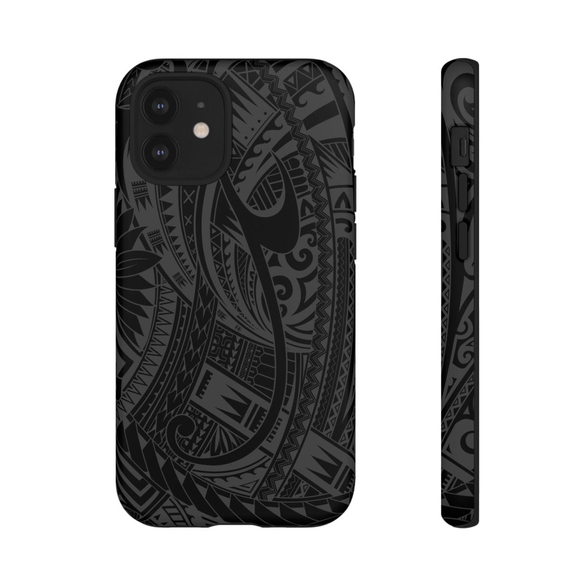 Warrior tough phone case for AU/NZ/USA with Samoa design, durable protective cover for smartphones.