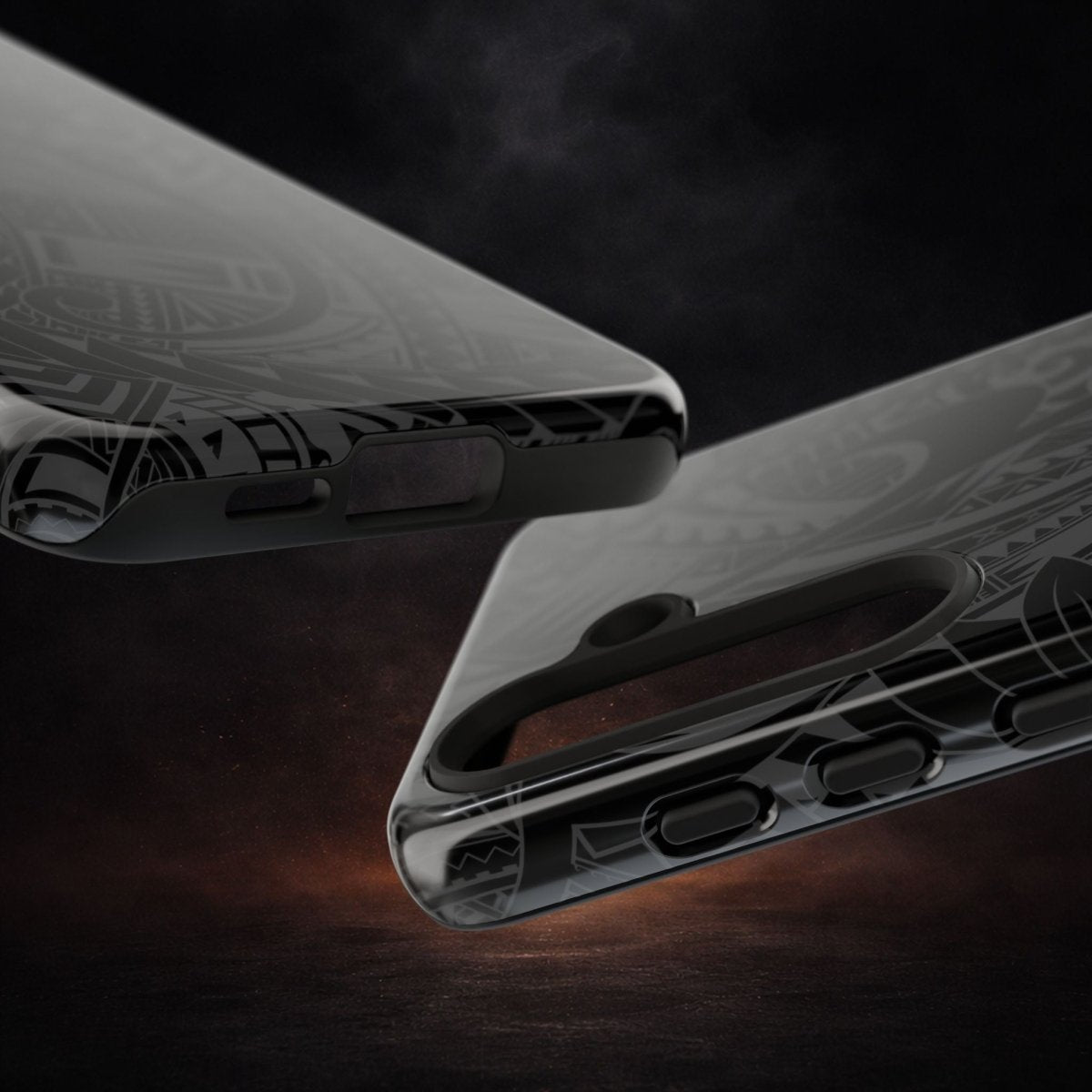 WOYC Warrior tough phone case for AU/NZ/USA, rugged design with bold graphics, fits iPhone or Android devices.