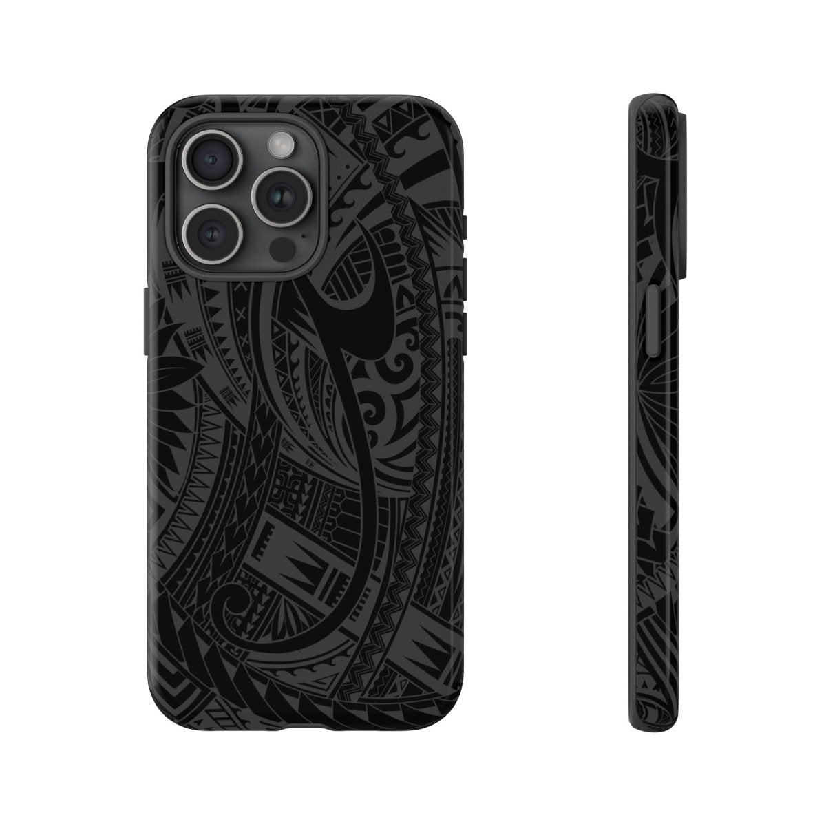 WOYC Tough Phone Case Warrior design for AU/NZ/USA, durable protective case with bold pattern for smartphones.