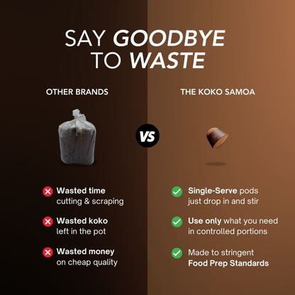 Traditional Koko Samoa Single - Serve Pods - USA - The Koko Samoa