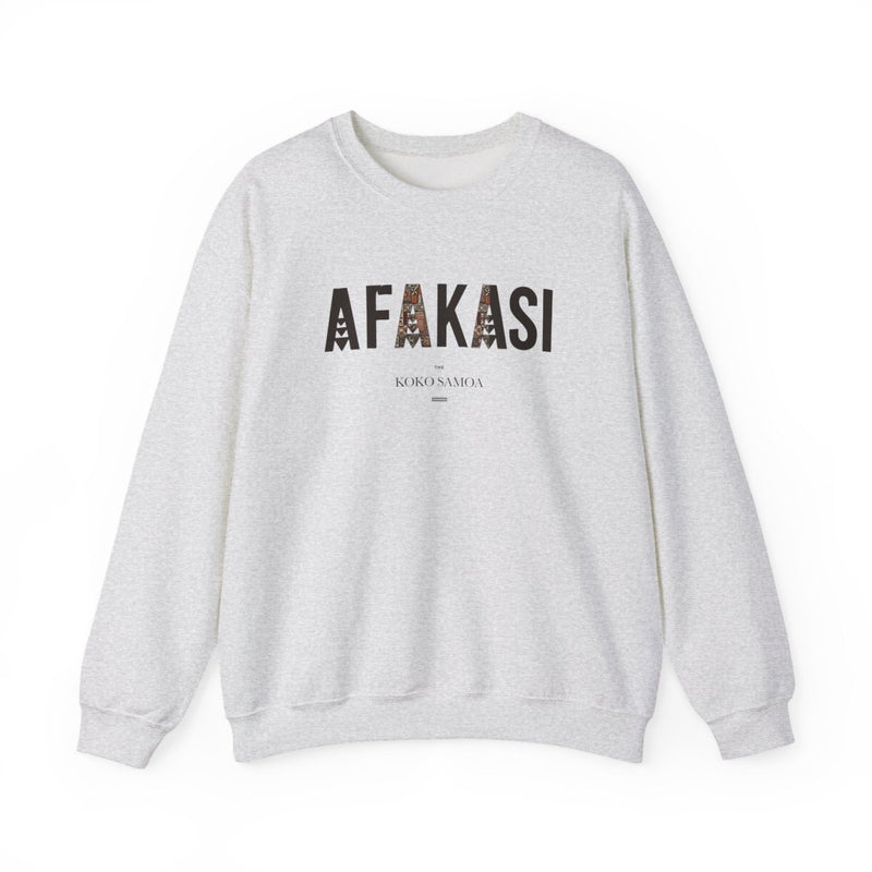 Unisex Heavy Sweatshirt - Afakasi - Personalised - USA - The Koko Samoa
