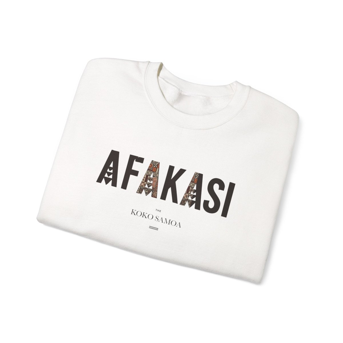 Unisex Heavy Sweatshirt - Afakasi - Personalised - USA - The Koko Samoa