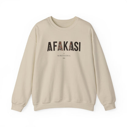 Unisex Heavy Sweatshirt - Afakasi - Personalised - USA - The Koko Samoa