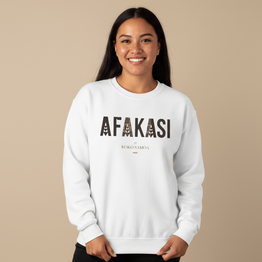 Unisex Heavy Sweatshirt - Afakasi - Personalized - USA