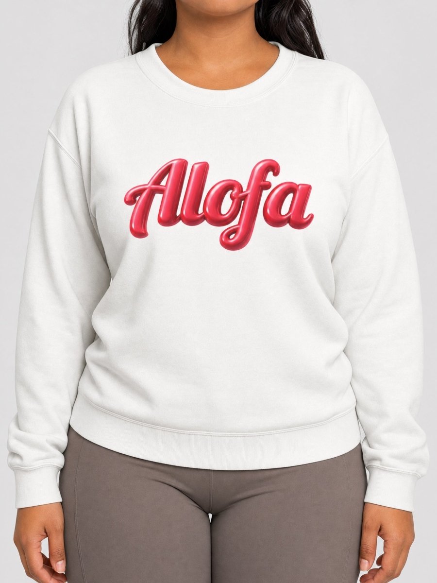 Unisex Heavy Sweatshirt - Alofa - AU/NZ/USA - The Koko Samoa