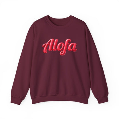 Unisex Heavy Sweatshirt - Alofa - USA - The Koko Samoa