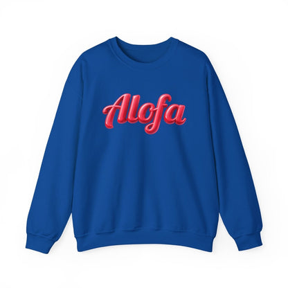 Unisex Heavy Sweatshirt - Alofa - USA - The Koko Samoa