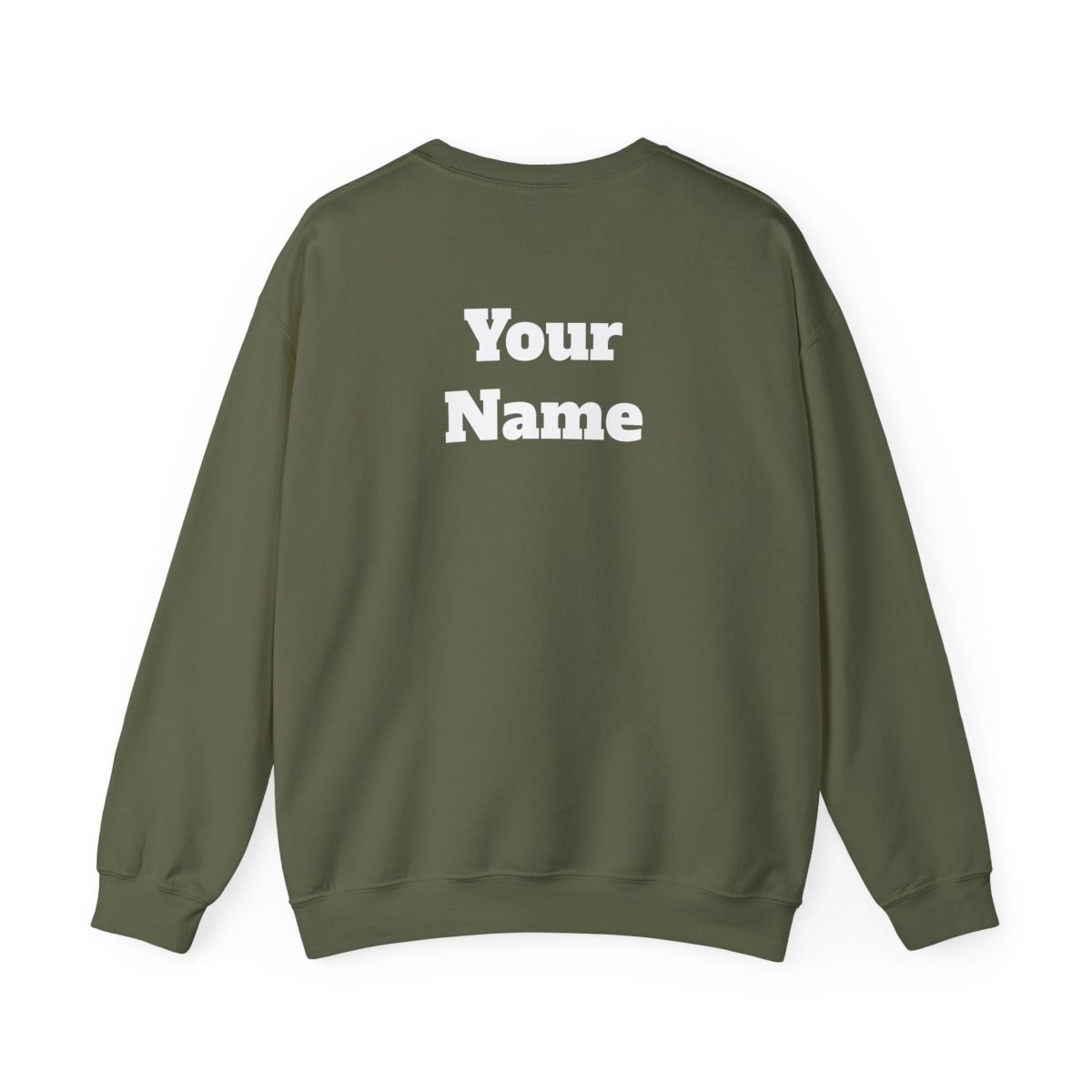 Unisex Heavy Sweatshirt - Bigger Than Problems - Personalised - USA - The Koko Samoa