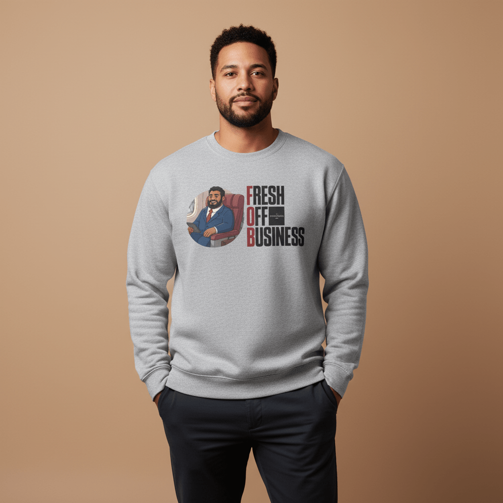 Fresh Off Business sweatshirt, The Koko Samoa