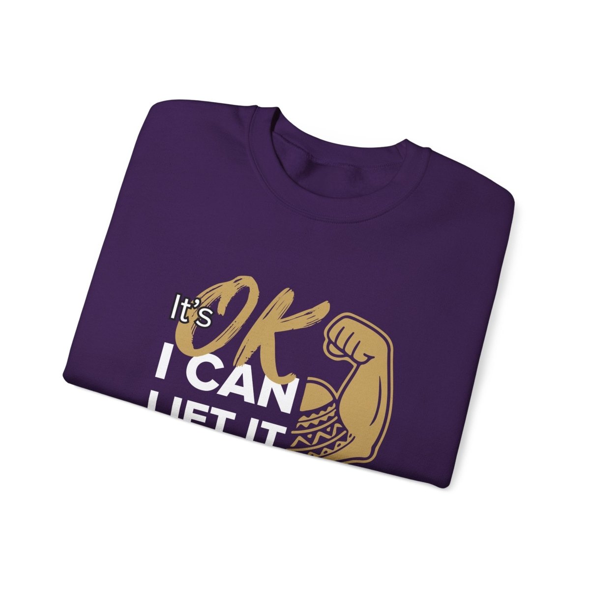 Unisex Heavy Sweatshirt - I Can Lift It - Personalised - USA - The Koko Samoa