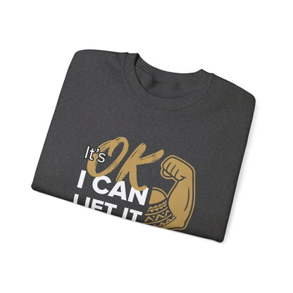 Unisex Heavy Sweatshirt - I Can Lift It - Personalised - USA - The Koko Samoa