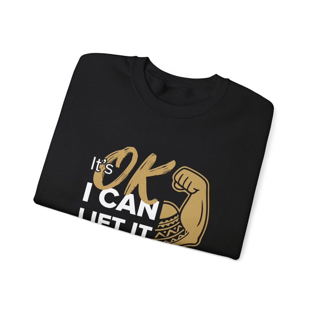 Unisex Heavy Sweatshirt - I Can Lift It - Personalised - USA - The Koko Samoa