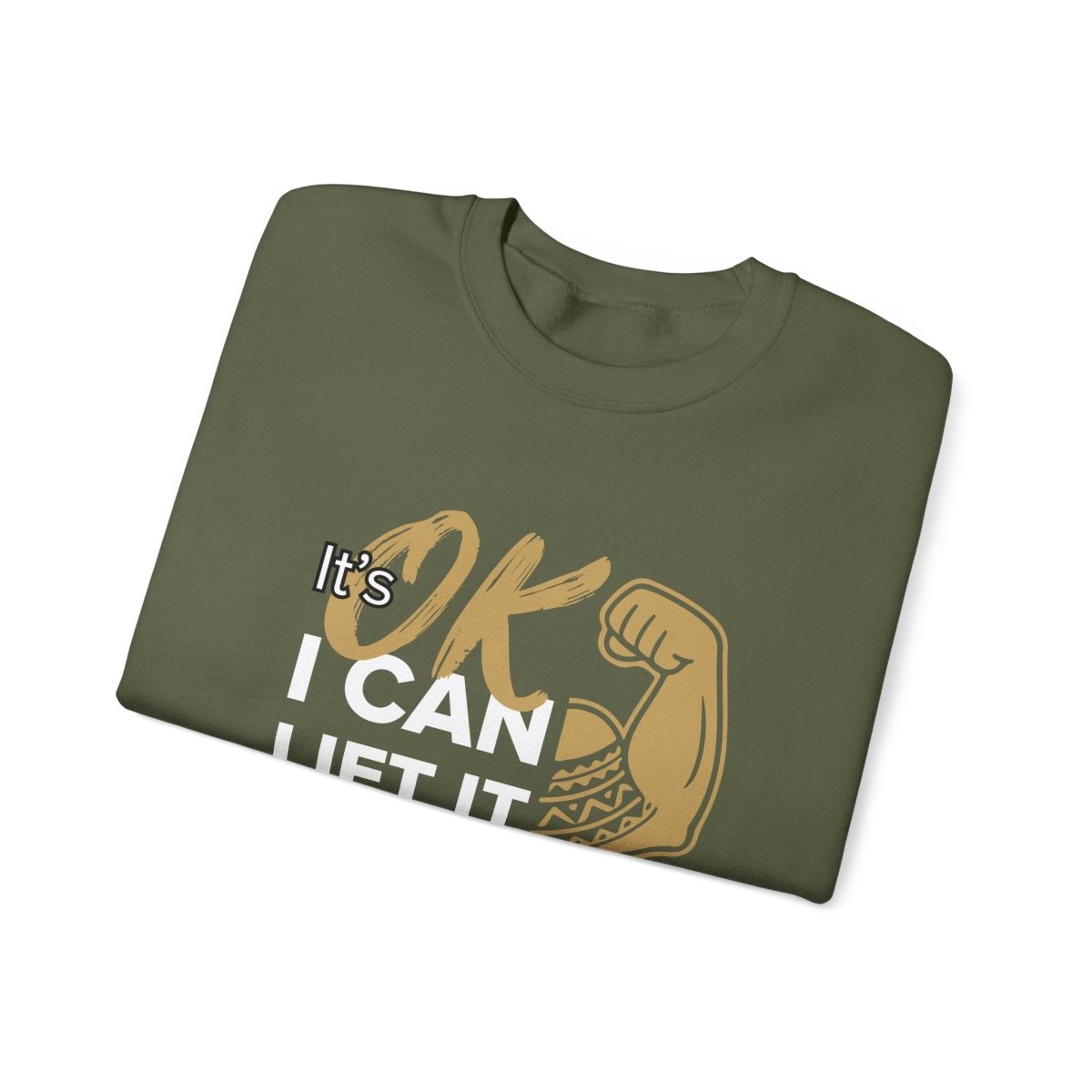 Unisex Heavy Sweatshirt - I Can Lift It - Personalised - USA - The Koko Samoa
