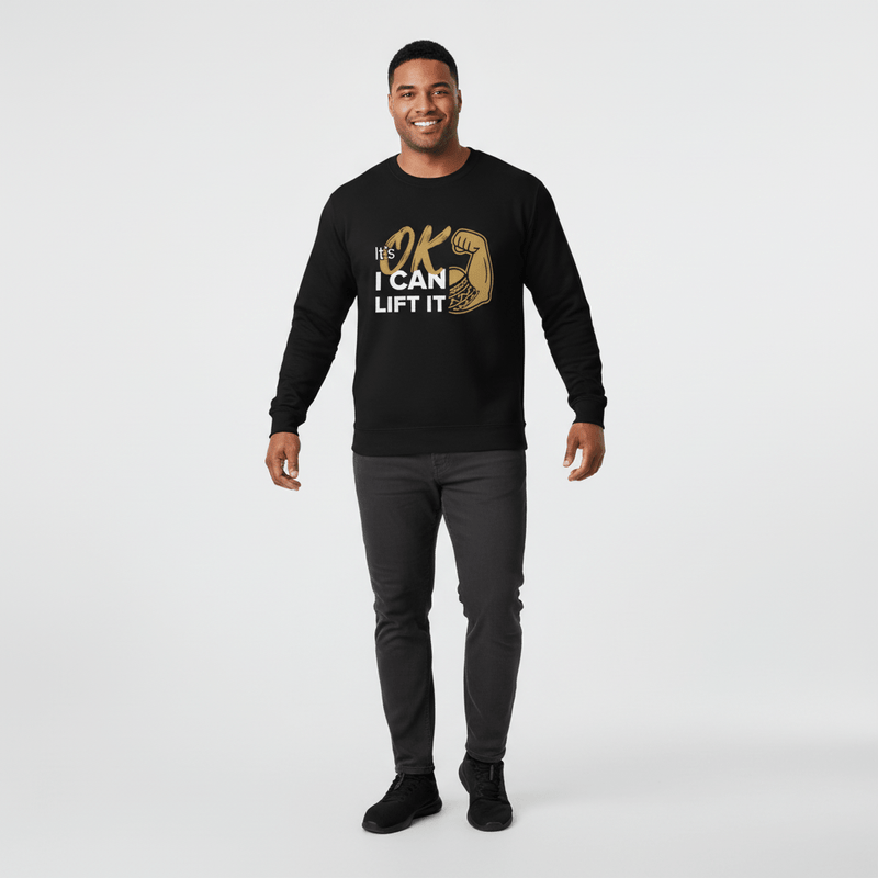 Unisex Heavy Sweatshirt - I Can Lift It - Personalized - USA - The Koko Samoa