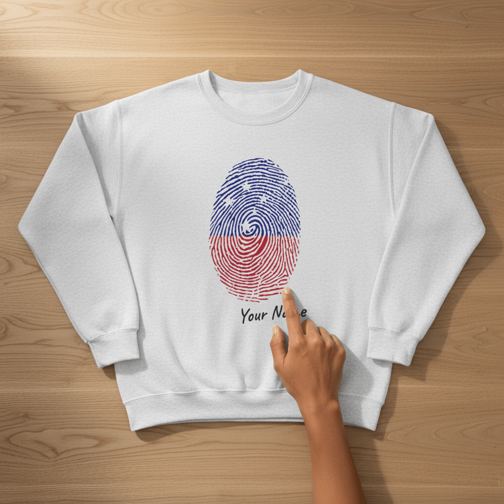 Unisex Heavy Sweatshirt - My Identity - Personalized - USA - The Koko Samoa