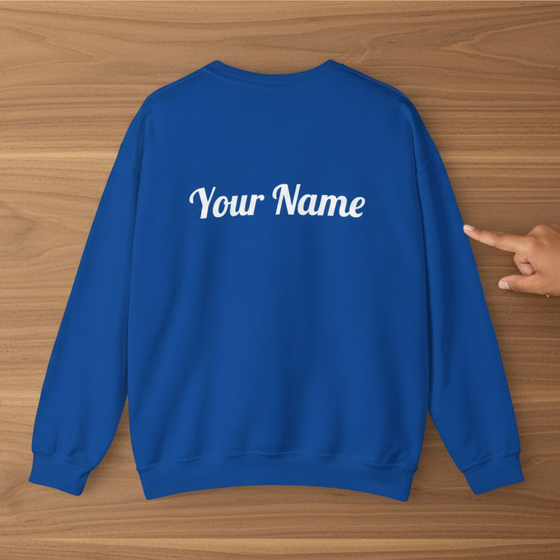 Unisex Heavy Sweatshirt - Poly Raised - Personalised - USA - The Koko Samoa