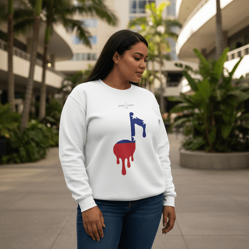 Samoan Note sweatshirt, The Koko Samoa