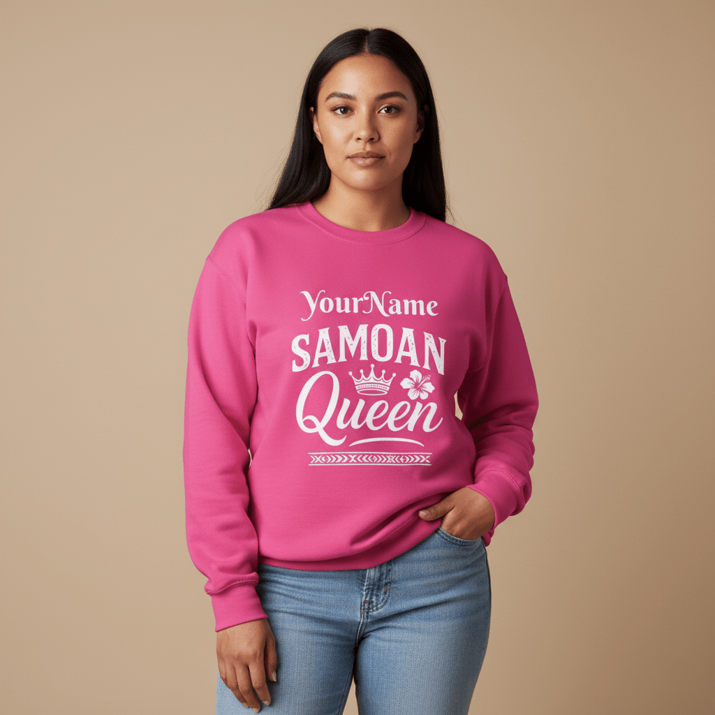 Samoan Queen sweatshirt, The Koko Samoa