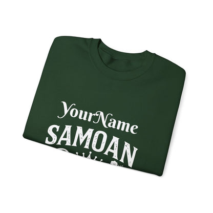 Unisex Heavy Sweatshirt - Samoan Queen - Personalised - USA - The Koko Samoa