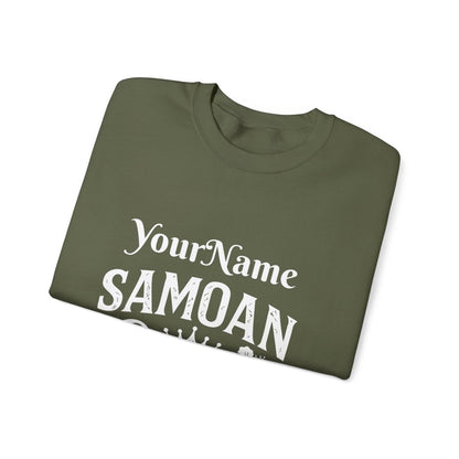 Unisex Heavy Sweatshirt - Samoan Queen - Personalised - USA - The Koko Samoa