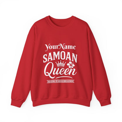 Unisex Heavy Sweatshirt - Samoan Queen - Personalised - USA - The Koko Samoa