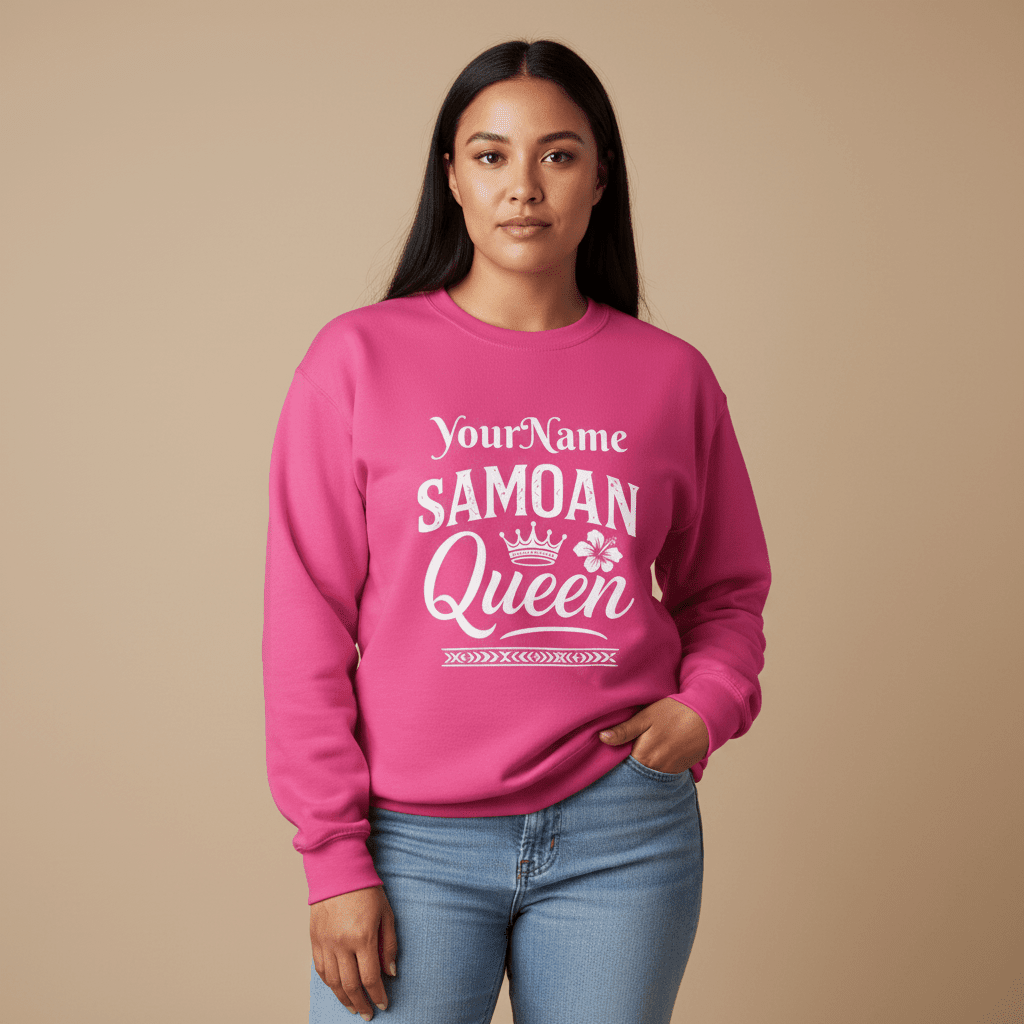 Samoan Queen sweatshirt, The Koko Samoa