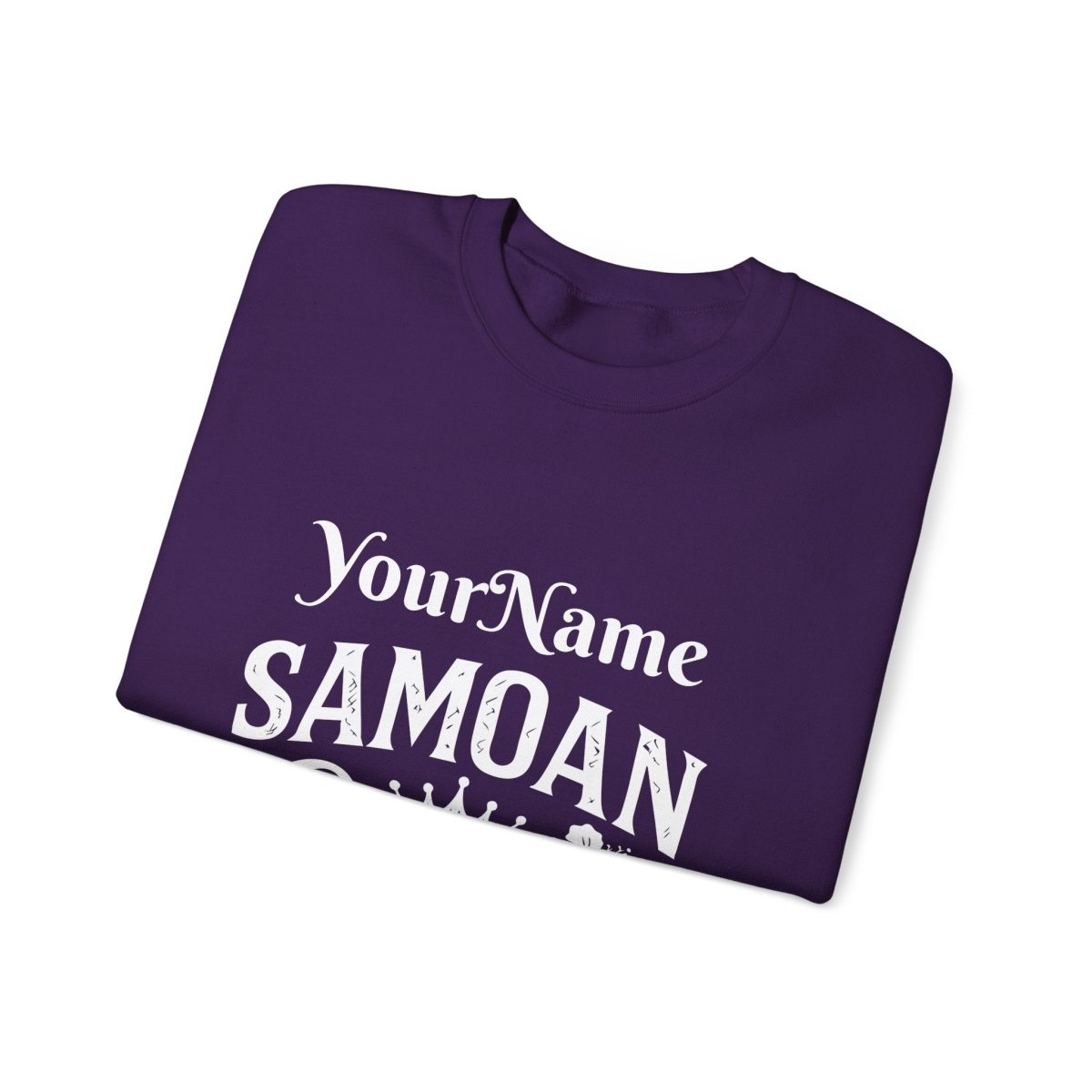 Unisex Heavy Sweatshirt - Samoan Queen - Personalised - USA - The Koko Samoa