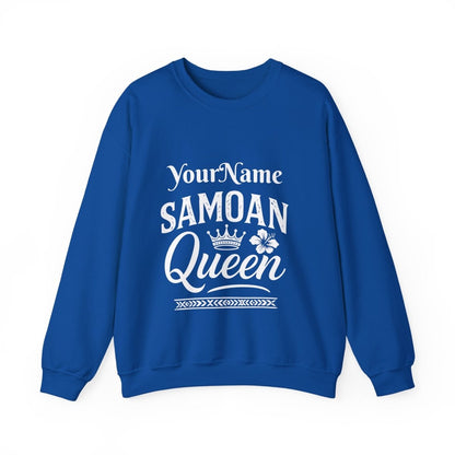 Unisex Heavy Sweatshirt - Samoan Queen - Personalised - USA - The Koko Samoa